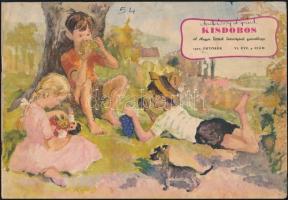 1957 a Kisdobos gyermekújság 6. évf. 9. lapszáma