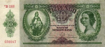 1936. 10P (3x) "*"-gal T:II