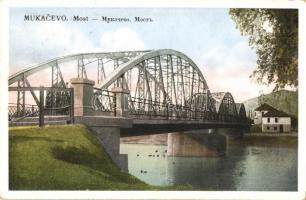 Munkács, Mukacheve, Mukacevo; híd / Most / Bridge / Brücke