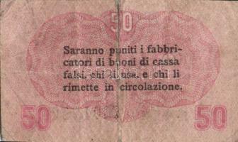 Olaszország/Velence/osztrák megszállás 1918. 50c, 1L, 2L, 10L, 20L T:III,IV