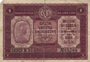 Olaszország/Velence/osztrák megszállás 1918. 50c, 1L, 2L, 10L, 20L T:III,IV