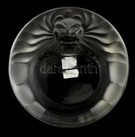 Lalique kelyhek, dohányzó készlet, jelzettek, egyik kelyhen nagyon apró csorba,  összesen: 5 db