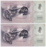 2012. 1000Ft "Emlékjegy - Az 1956-os forradalom áldozatainak emlékére - Mansfeld Péter" (2...
