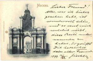 1899 Moscow, La porte rouge / royal gate