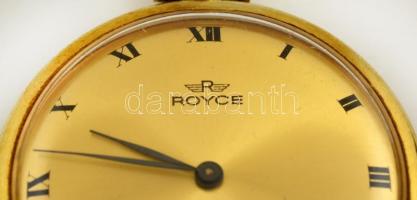 Royce 17 köves szerkezetű zsebóra, hibátlan számlappal, nem járó, tisztításra szoruló szerkezettel d...