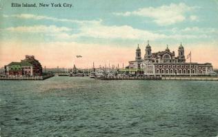New York City, Ellis Island (worn corners)