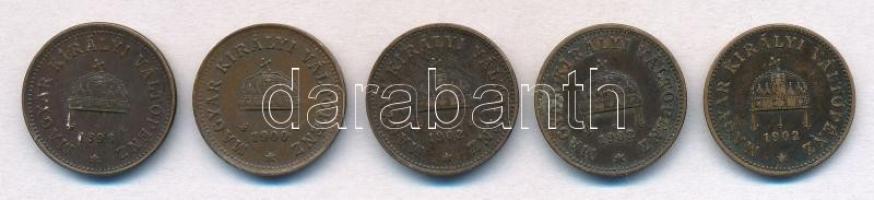 1896KB-1902KB 1f Br (5x) T:2,2- ph. 
Adamo K1