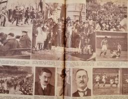 1928 Képes Pesti Hírlap ötvenedik, teljes évfolyam, 1928. január 1-december 30., 1-295. szám. Vászon...