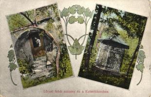 Lőcse, Levoca; a Lőcsei fehér asszony, Ketter-ház / the White Lady of Lőcse, Ketter house, Art Nouveau