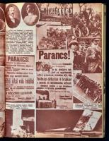 1939 Vasárnapi Újság - Új Magyarság képes melléklete, hiányos, fél évfolyam. Vászonkötésben, rengete...