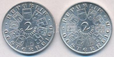 Ausztria 1928. 2Sch Ag "100 éve halt meg Schubert" (2x) T:2
Austria 1928. 2 Schilling Ag ...
