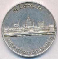 1956. 25Ft Ag "Tízéves a Forint" T:2 ph