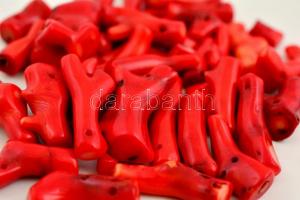 38 db korall ágacska, fűzhető