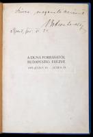 A Duna forrásától Budapestig evezve 1903 július 10 - július 25. Bp., 1904, Hornyánszky. Későbbi vász...