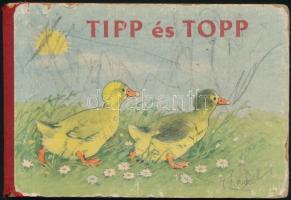 Tipp és Topp. Bp.,1971, Móra. Második kiadás. Kiadói kartonált-kötés, rossz állapotban, kopott, firkált, a kötése sérült.