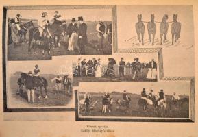 1898 Otthon. Ötödik évfolyam, II. kötet. Fél évfolyam. Szerk.: Hevesi József. Bp., Kosmos. Kiadói ar...