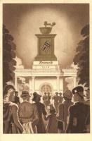 1941 Budapesti Nemzetközi Vásár, Franck kávé pavilonja, reklám, Klösz / Hungarian coffee advertisement, So. Stpl s: Gebhardt