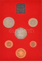 Nagy-Britannia 1981. 1/2p-50p (6xklf) forgalmi sor lezárt dísztokban, borítékban, ismertetővel T:PP ...