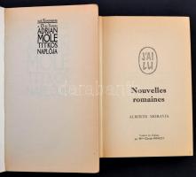 Vegyes könyvtétel, 2 db:
Sue Tonsend: A 13 és 3/4 éves Adrian Mole titkos naplója. Fordította: Béké...