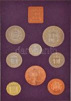 Nagy-Britannia 1970. 1/2p-1/2C (8xklf) forgalmi sor lezárt dísztokban, borítékban T:PP fo.
Great Br...