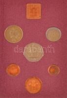 Nagy-Britannia 1979. 1/2p-50p (6xklf) forgalmi sor lezárt dísztokban, borítékban T:PP fo.
Great Bri...