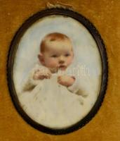 Ezüst fényképtartó, kinyitható tokban, 12x10 cm