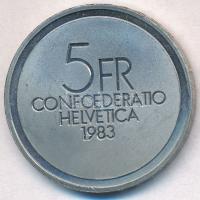 Svájc 1983. 5Fr Cu-Ni "Ernest Ansermet" T:1-(PP)
Switzerland 1983. 5 Francs Cu-Ni "E...