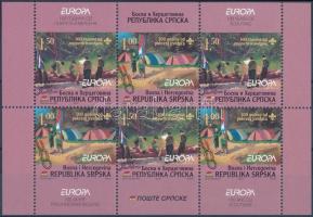 Europa CEPT, Cserkész bélyegfüzetlap, CEPT Stamp-booklet