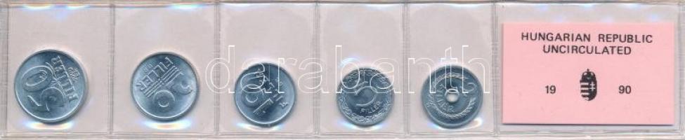 1990. 2f-50f (5xklf) forgalmi sor fóliatokban T:1