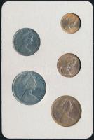 Nagy-Britannia 1968-1971. 1/2p-10p (5xklf) forgalmi sor műbőr tokban T:1,1-
Great Britain 1968-1971...