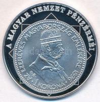 DN "A magyar nemzet pénzérméi - Honfoglalás-Milleniumi emlékpénz 896-1896" Ag emlékérem (1...