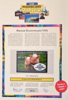 Látványos telefonkártya gyűjtemény 47 db különböző telefonkártya a világ minden tájáról előnyomott a...