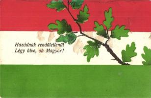 Hazádnak rendületlenül légy híve, Oh Magyar! Szózat, magyar hazafias lap / Second national anthem of Hungary, patriotic propaganda (r)