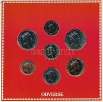 Nagy-Britannia 1985. 1p-1Ł (7xklf) forgalmi sor karton díszcsomagolásban T:BU
Great Britain 1985. 1...