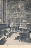 Firenze, Florence; Ricordo della Basilica di S. Maria Novella - postcard booklet with 25 pre-1945 po...