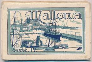 Mallorca, Majorca; leporello postcard booklet with 10 postcards