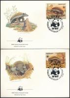 Paraguay állatai 4 érték 4 db FDC Animals of Paraguay 4 values 4 FDC