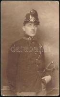 cca 1905 Osztrák tüzér fotója / Austrian soldier photo