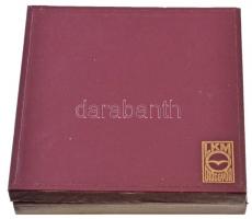 1984. "Técsey Ferenc - 100 éves a Diósgyőri SM Acélöntvénygyártás" fém plakett eredeti &qu...