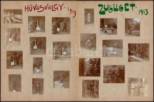 1913-1916 Budapesti hangulat: "Very" drogéria, Városliget, Margitsziget, ügető, Zugliget, ...