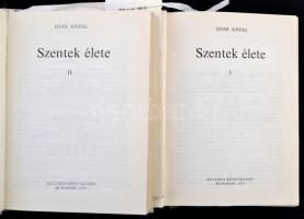 Ijjas Antal: Szentek élete I-II. kötet. Bp.,1976, Ecclesia. Kiadói egészvászon-kötés, kiadói papír v...