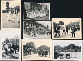 1938 Budapest, életképek az Eucharisztikus Kongresszusról, 15 db fotó + 8 db negatív