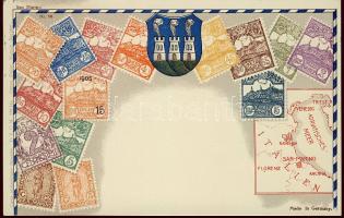 Stamps of Italy (Litho)