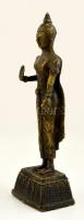 Bronz hindu istenábrázolás / Bronze Hindi god statue 24 cm