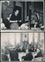 Budapesti életképek, Tiszavölgyi József pecséttel jelzett fotói, 13 db, 12x18 cm