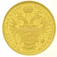 Ausztria 1848A Dukát "I. Ferdinánd" Bécs (3,49g/0.986) T:2 / Austria 1848A Ducat "Fer...