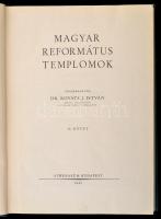 Magyar református templomok I-II. kötet. Szerk.: Dr. Kováts J. István. Bp., 1942, Athenaeum, 8+734 p...