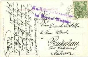 Dornavátra, Vatra Dornei, Dorna-Watra, Scalda Dorna; panorama view. W.L. Bp. 1483.  (EK)