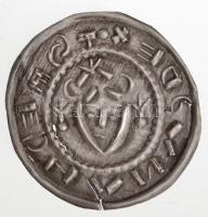 1116-1131. Denár Ag "II. István" (0,12g) T:2,2- rep. / 
Hungary 1116-1131. Denar Ag "...