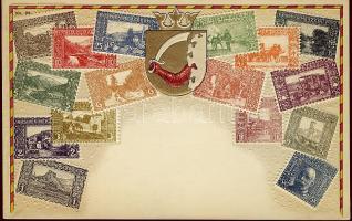 Stamps of Bosnia (Prä Litho)